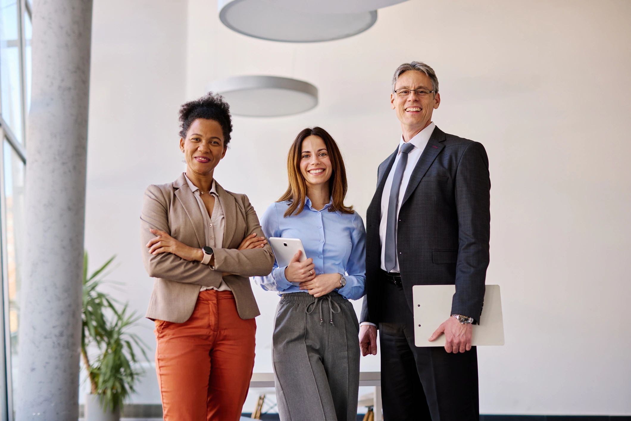 Technical support professional assisting with IT solutions